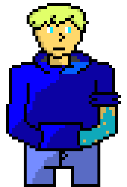 [3a33bd] GAAAAHHH MY FUKIN ARM*arm is more blue*-Omega