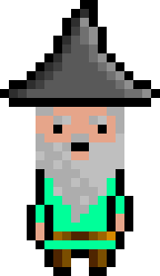 [bb0007] Pixel Wizard Terquoise AniF1