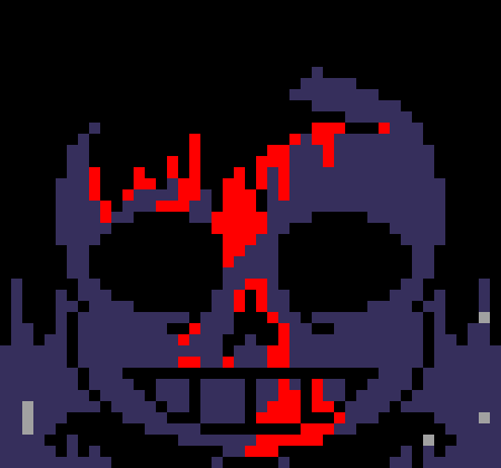 [7ce906] *(He'd get up, and sit on the couch, mumbling something about corruption.) -HorrorTale Sans