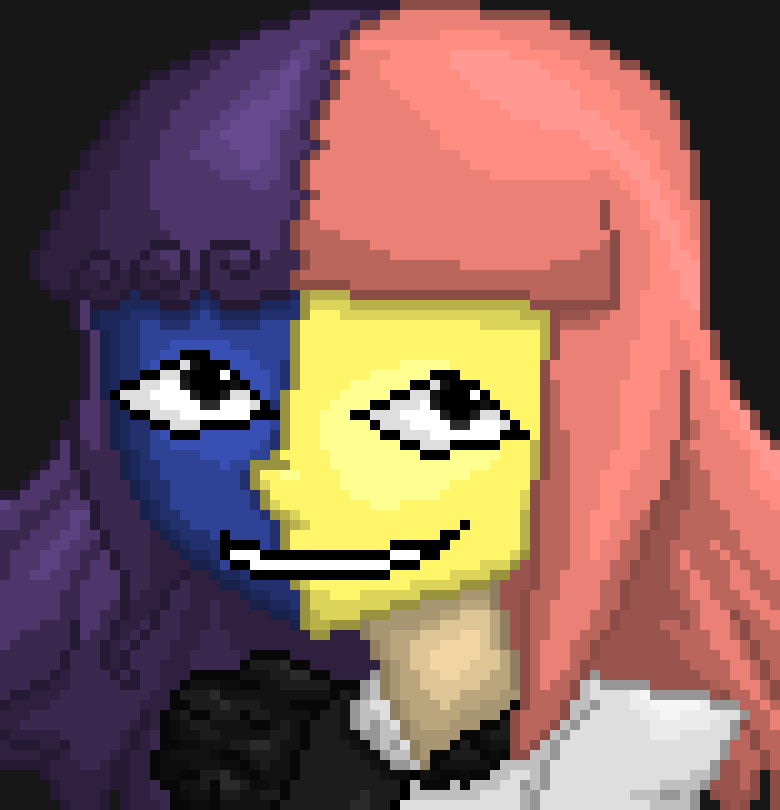 [f7c573] i can help ya with answering em. what are the tipiholiguph you wanted to ask me? (not sure if you know, but Twistraction will say stuff thats from her "language", just know that the words she says is just me making up words. translation: questions*