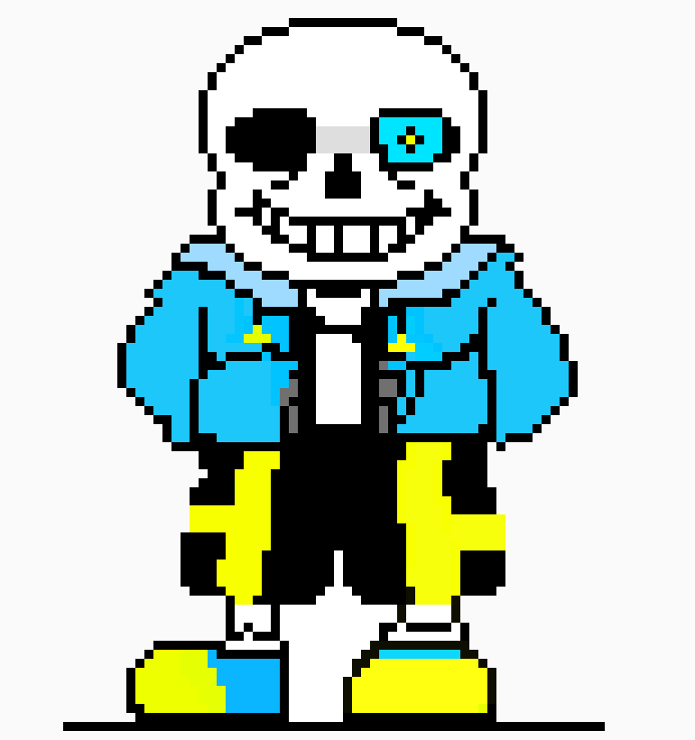 [c402a0] Sans pearl sprite glow eyes