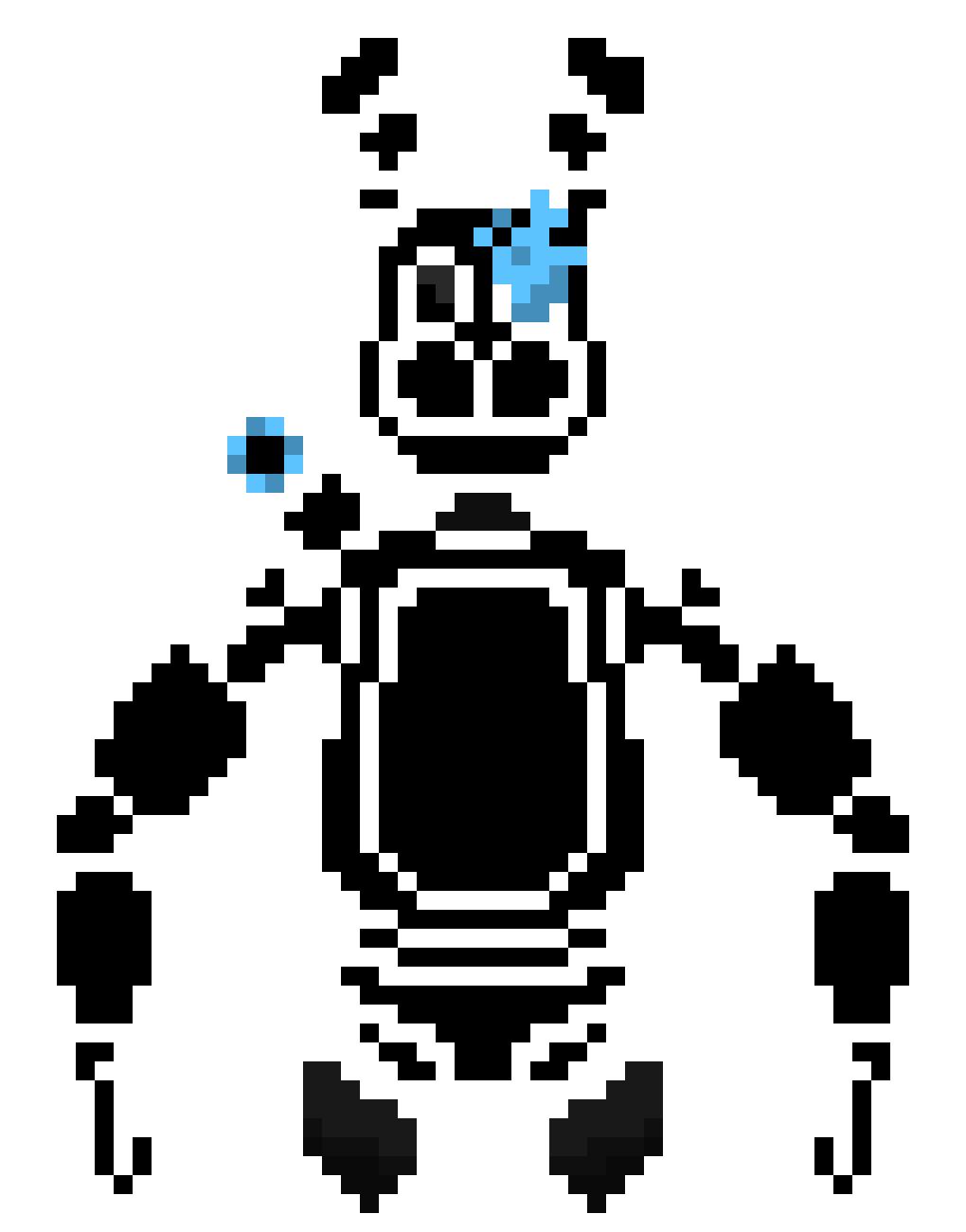 [2f99f3] BlackElectroBonnieB&W