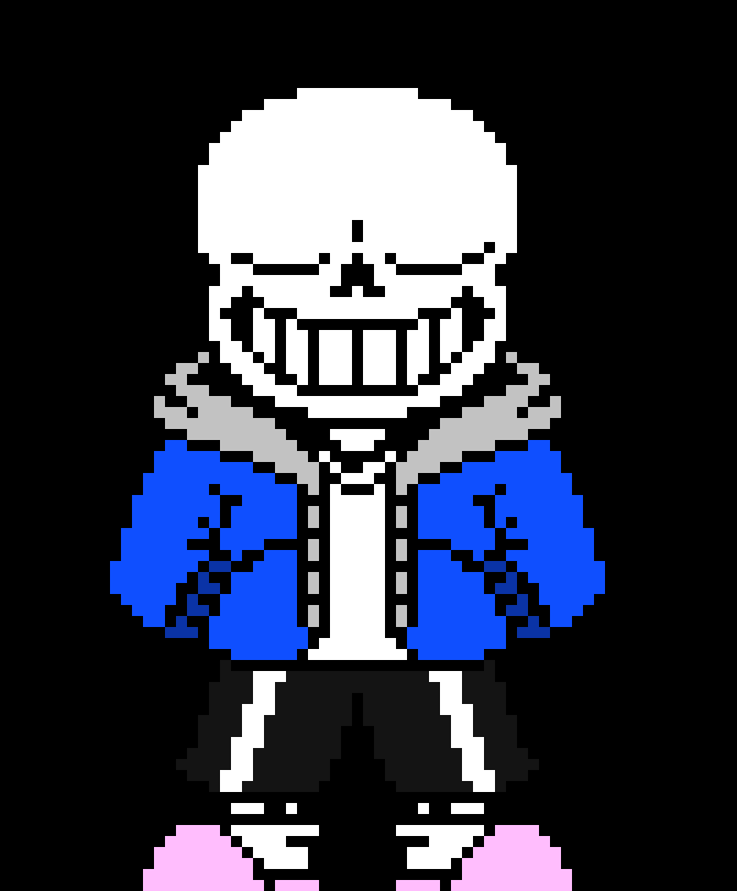 [5f4b13] Sans HARD MODE Sprite