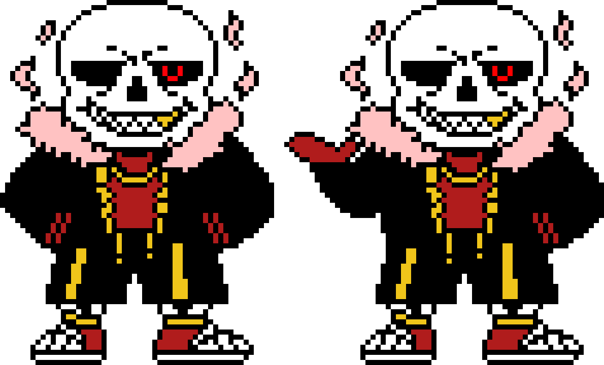 [76237e] Underfell/Canonfell Sans Sprite.