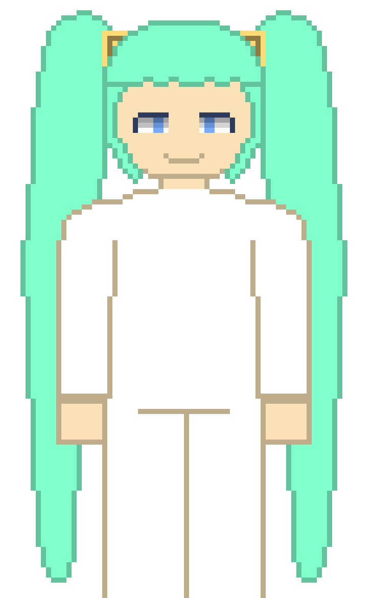 [6a7b6a] (I MADE MIKU HAIR FINALLY DUSIFHDYUSIFS)