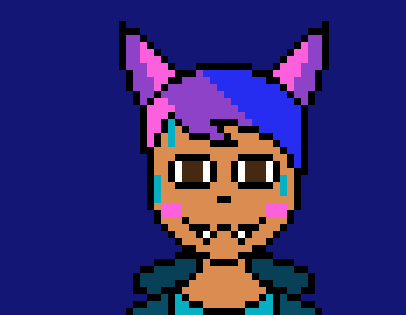 [4fbda4] just keeps petting her*-Evan