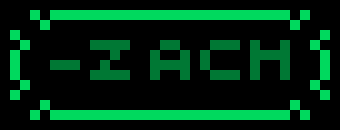 [54a90b] Yo this is Zach here and im working on a binary themed sans rn -Zach