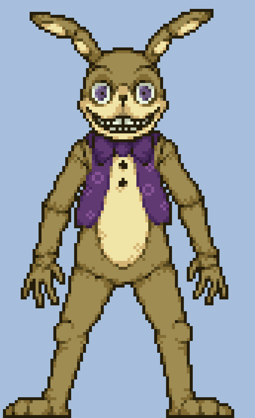 [1375db] *grabs glitchtrap and holds him down since im able to make him not glitch since we are both glitches* (MOAU)