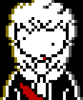 [d9d945] "just look at Asriel, he is entirely a pure SOUL, you are the exact opposite of him thanks to Frisk and the Genocide route"