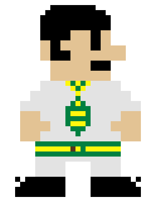 [615e8a] Mario Pixel Art