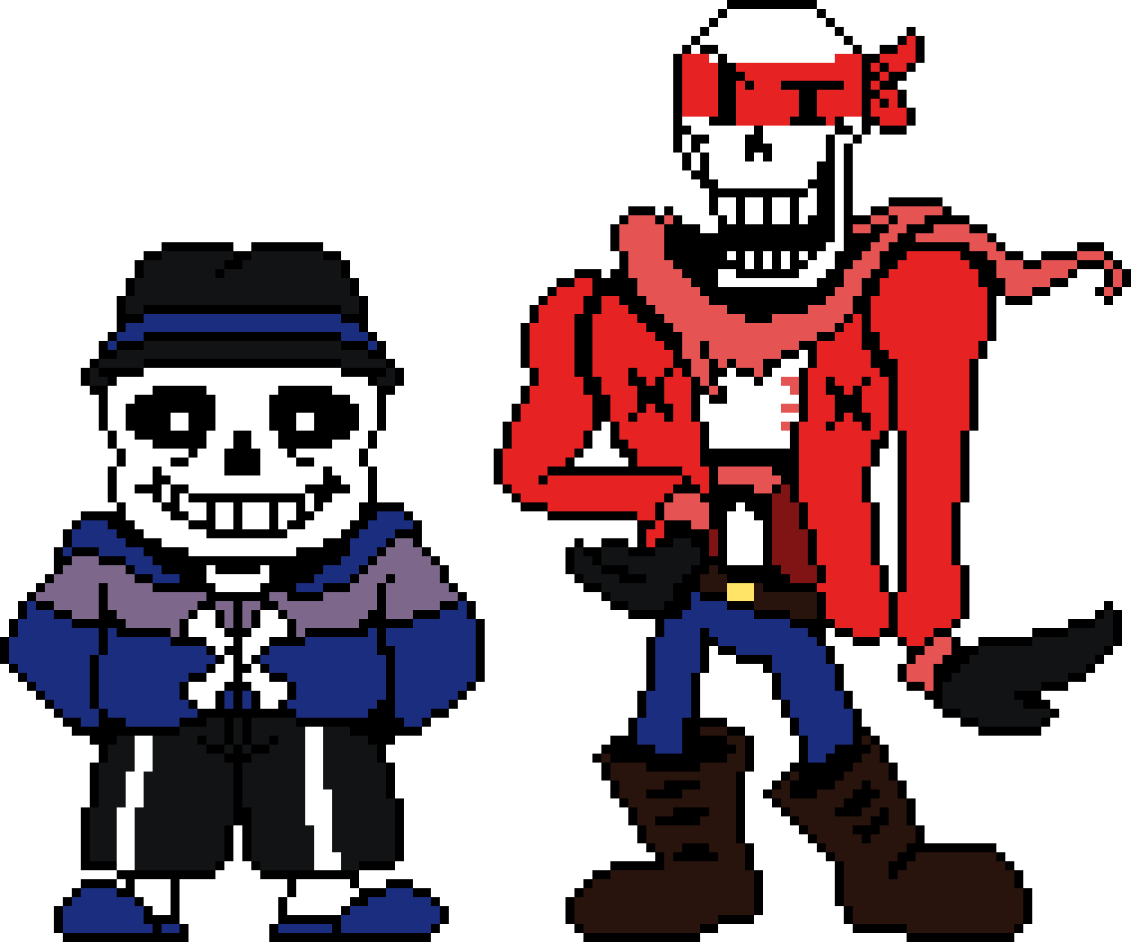 [c0f59a] PP! Undertale Sans and Papyrus.