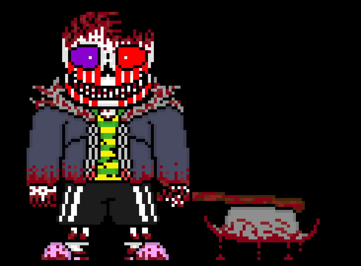 [e8cb42] *tears of multi's head but is still alive* heh you will be fun *tps to madness* here gotcha a present *gives him multis head*