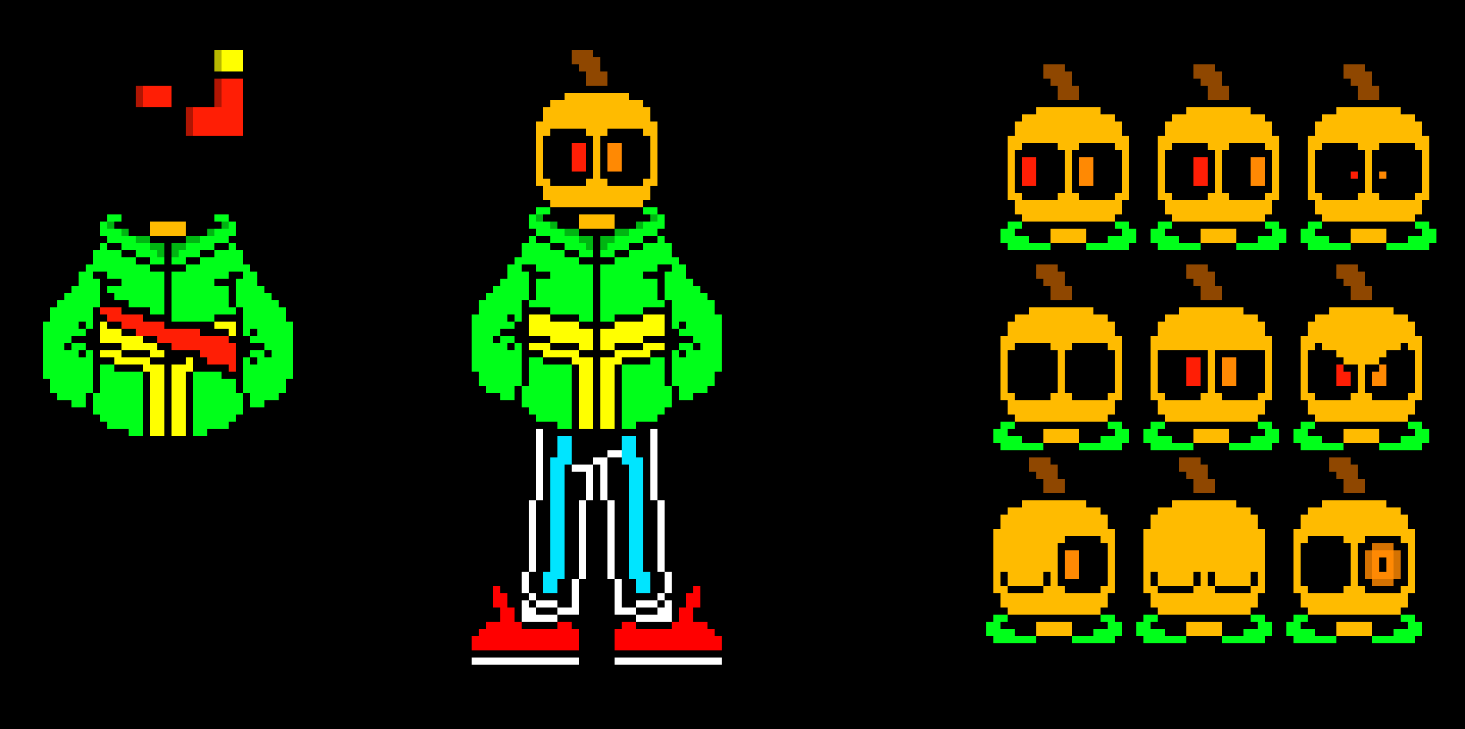 [a228fa] Jack-O with Color Full Sheet