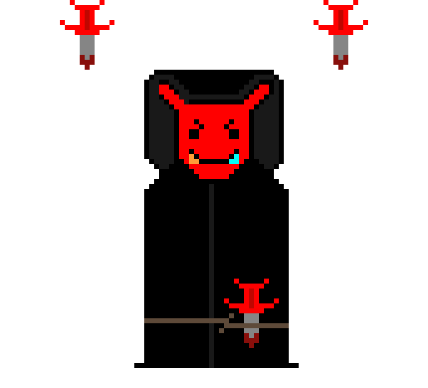 [96ca9c] *teath hint at wich is wich corlor*-masked man