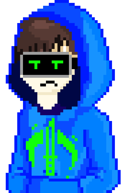 [a81234] -notices rip in X's hoodie- thats gonna give me aids....one sec...-grabs another hoodie from box- here....