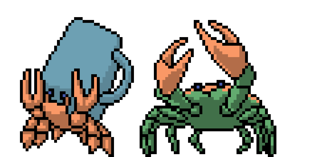 [5101cd] do you have anything that might interest two crabs like us?