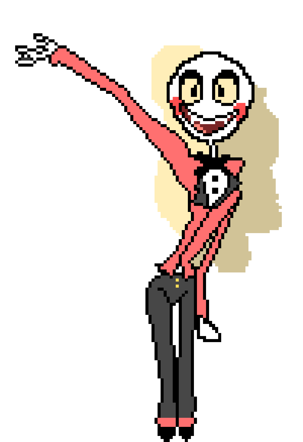 [ae61c8] did a little work. Rough draft on hair and did the feet