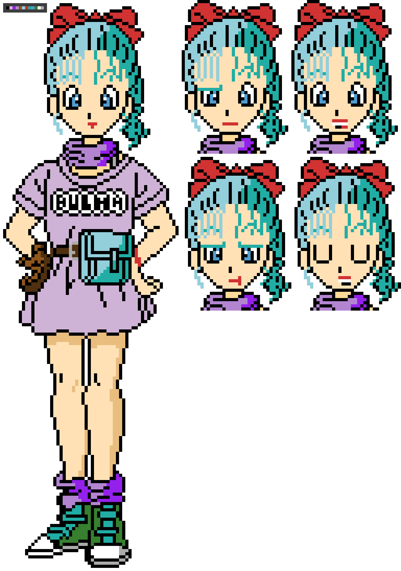 [f84284] Bulma Sheet (Dragon Ball)