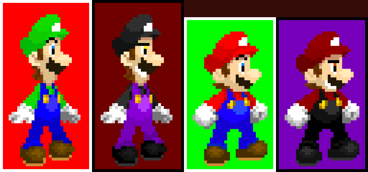 [80d3a6] *The bros are just taking a stroll* [The Bros/ Luigi, L, Mario and M]