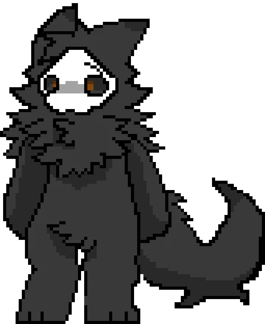 [2211ff] (Changed  special edition OC)Evan The Dark Latex Wolf! {More of a relaxed stance}} 