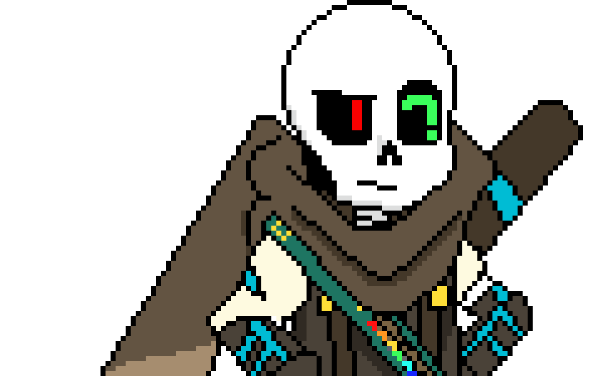 [b9de0d] ok how the HELL did you find the void? - INK! sans