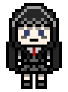 [7447ff] danganronpa pixel sprite base