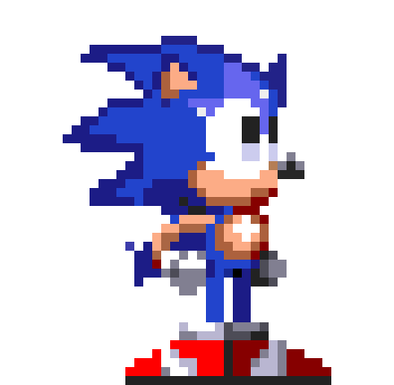 [efdf2f] S1 Sonic recolor! (S3 Sonic)