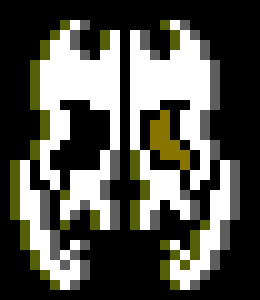 [d9d945] -a blaster appears in front of Asriel-