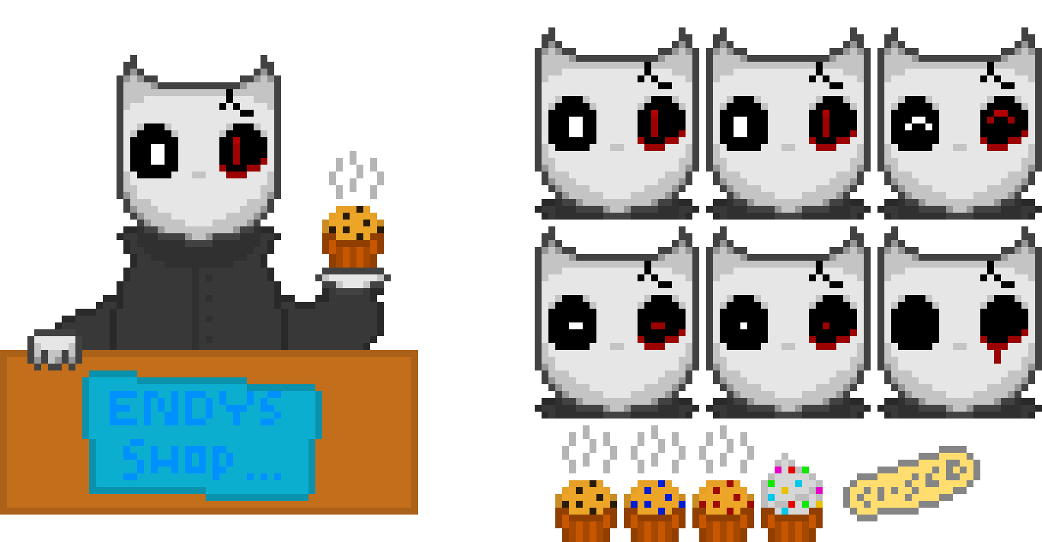 [5e7c80] Emett Endy - Sprite sheet v.2
