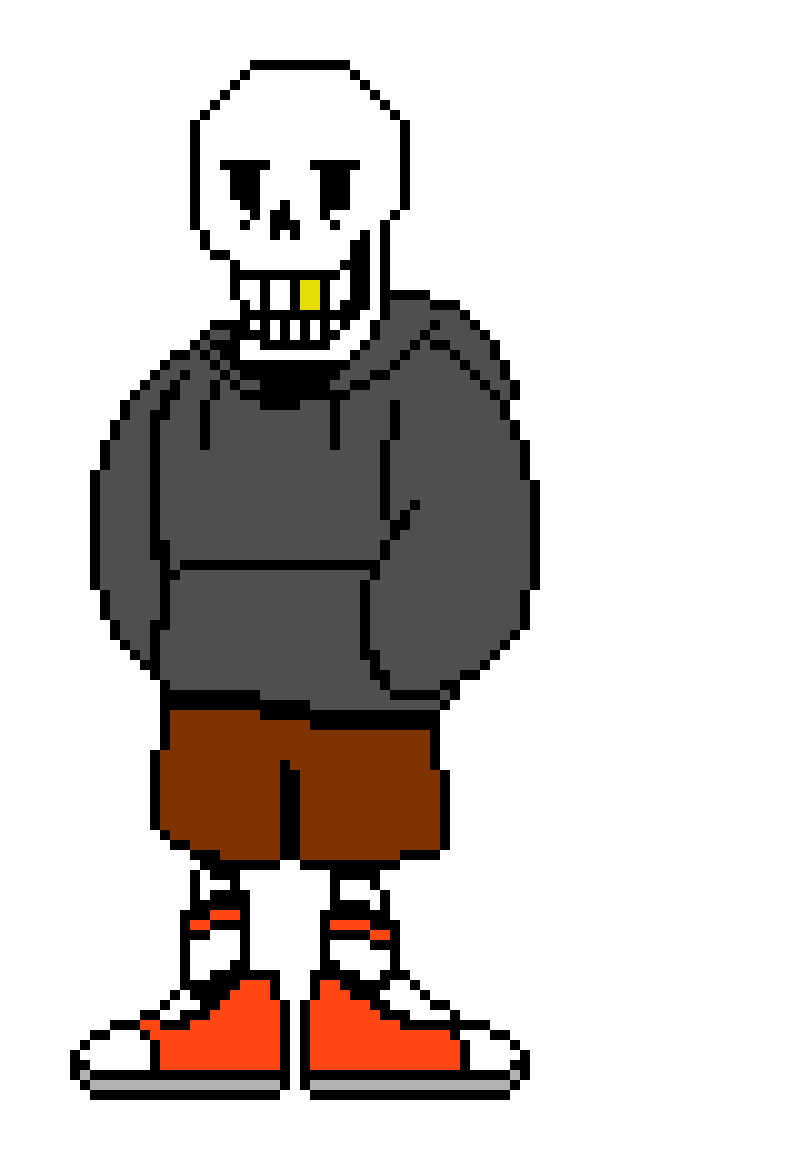[b9d18c] Underswap Papyrus Sprite.