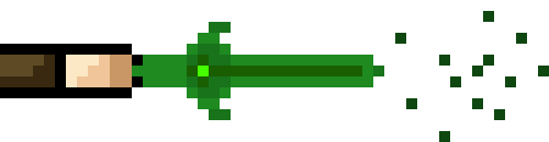 [f943f0] *Holds her Sword forward and shoots multiple thorns out in front of her