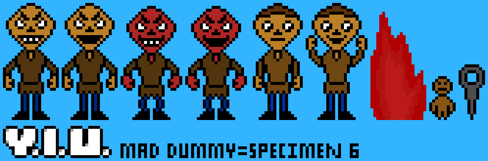 [9664c4] Your Indie Underground (My AU) Mad Dummy = Specimen 6