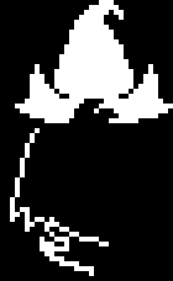 [90896a] Hat's done, started right side (our left) of the head and scarf.