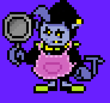 [b3f0e6] Springrat-Jevil is in constant pain because he knows the truth of reality