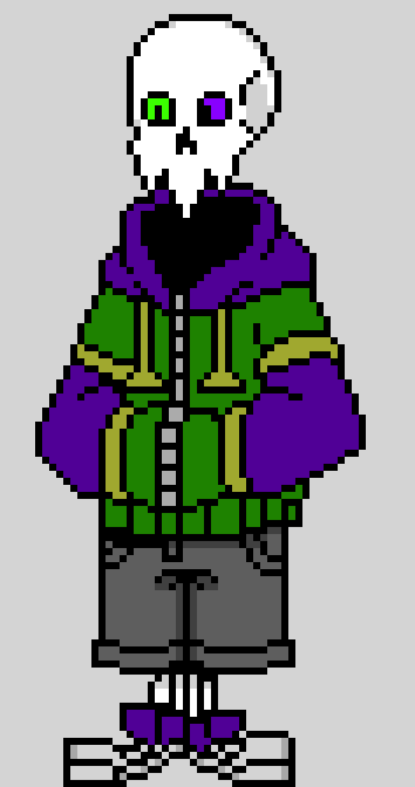 [7b7bce] im tempted to say sans...because the whole "i befriended youre mom last night" but since im better than that ill go with ralsei...