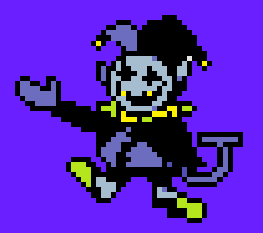 [970cdd] Jevil-How can I summon it if I am it? You can turn off magic,I can set stats,but you can never stop me from turning into the Devilsknife
