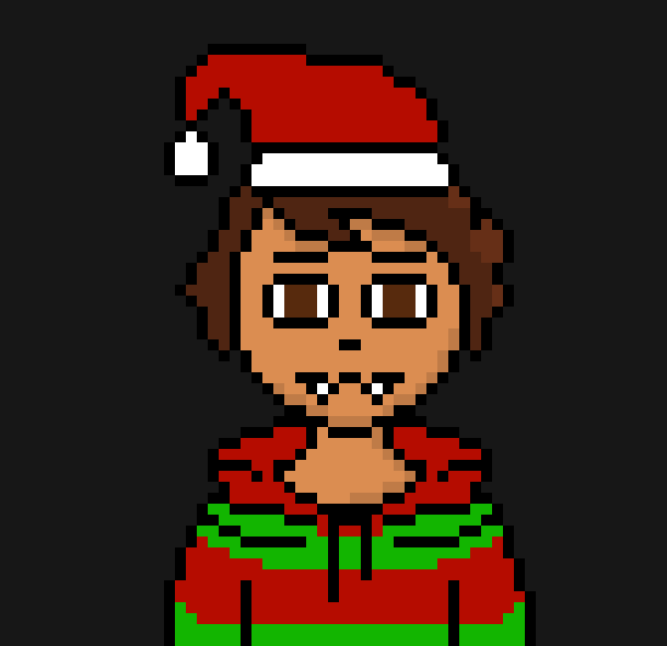 [8f1d86] sitting under the christmas tree*(a christmas tree is in pam)