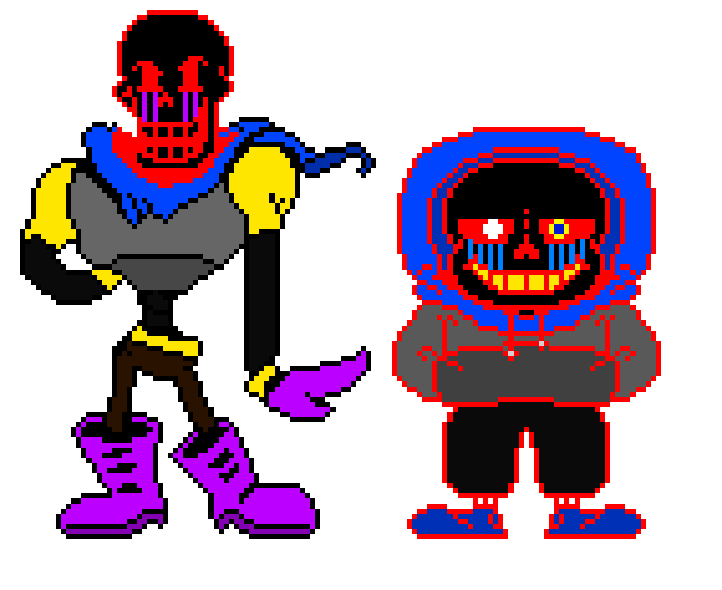 [0ab601] IJ!ErrorTale Sans And Papyrus Sprite