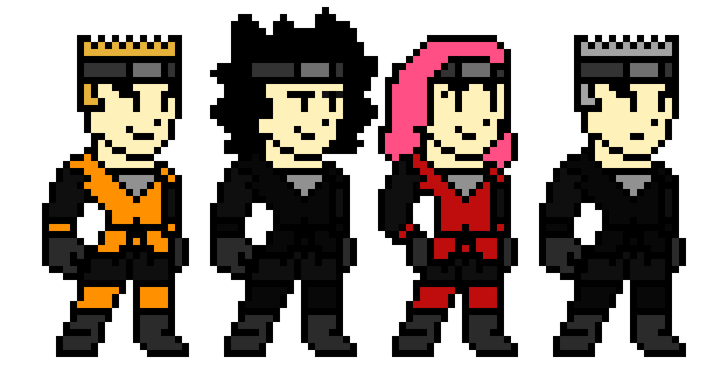 [41c142] NinJim Character Sprites