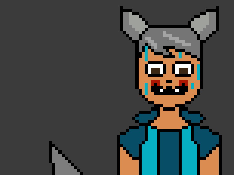 [4fbda4] (puts it in and goes hard ... wolf howl sounds)- Evan