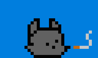 [0b51d0] -casually spins into the same corner and s i t -