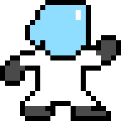 [9664c4] WhiteAstronautRightWalking