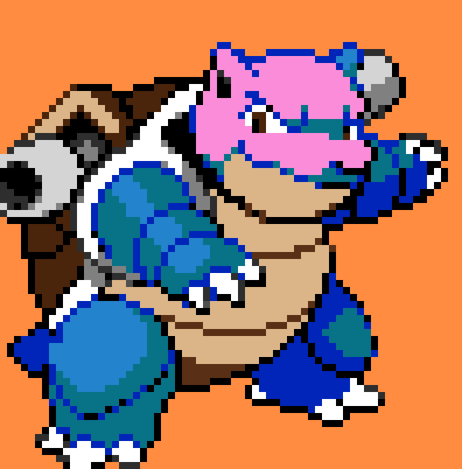 [9664c4] Blastoise Pokemon Sweet Early WIP