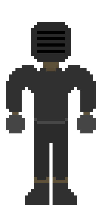 [25d002] *He walks to a ruined stone structure, taking shelter in the little shelter left in it, Lighting a bonfire*