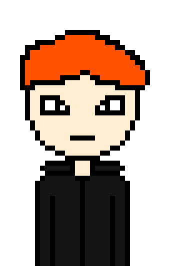 [a41074] *looks over* him? he's a wolf that attacked me... he's tamed now