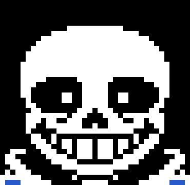 [cb9032] this sprite was made by other person that was used in a game called undertale last breath that then was redrawed back into pam and then used by random people and me