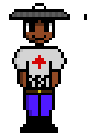 [8e9501] *Poofy places it back on his head and waits for korihi to come back* 