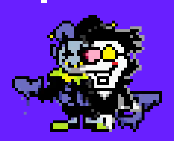 [970cdd] Jevil-THERON WILL YOU BE ON LATER,AND DOES THIS LOOK COOL GUYS?
