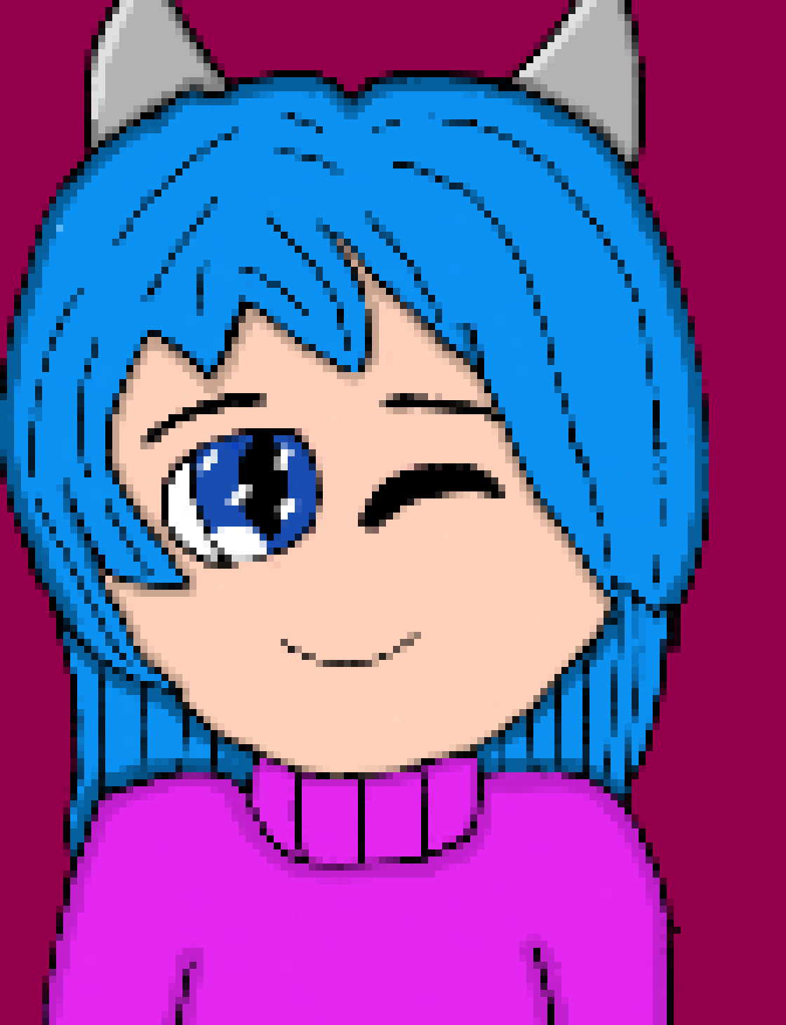 [3174be] yeah, he likes scary things, and hates cute things. . . . 