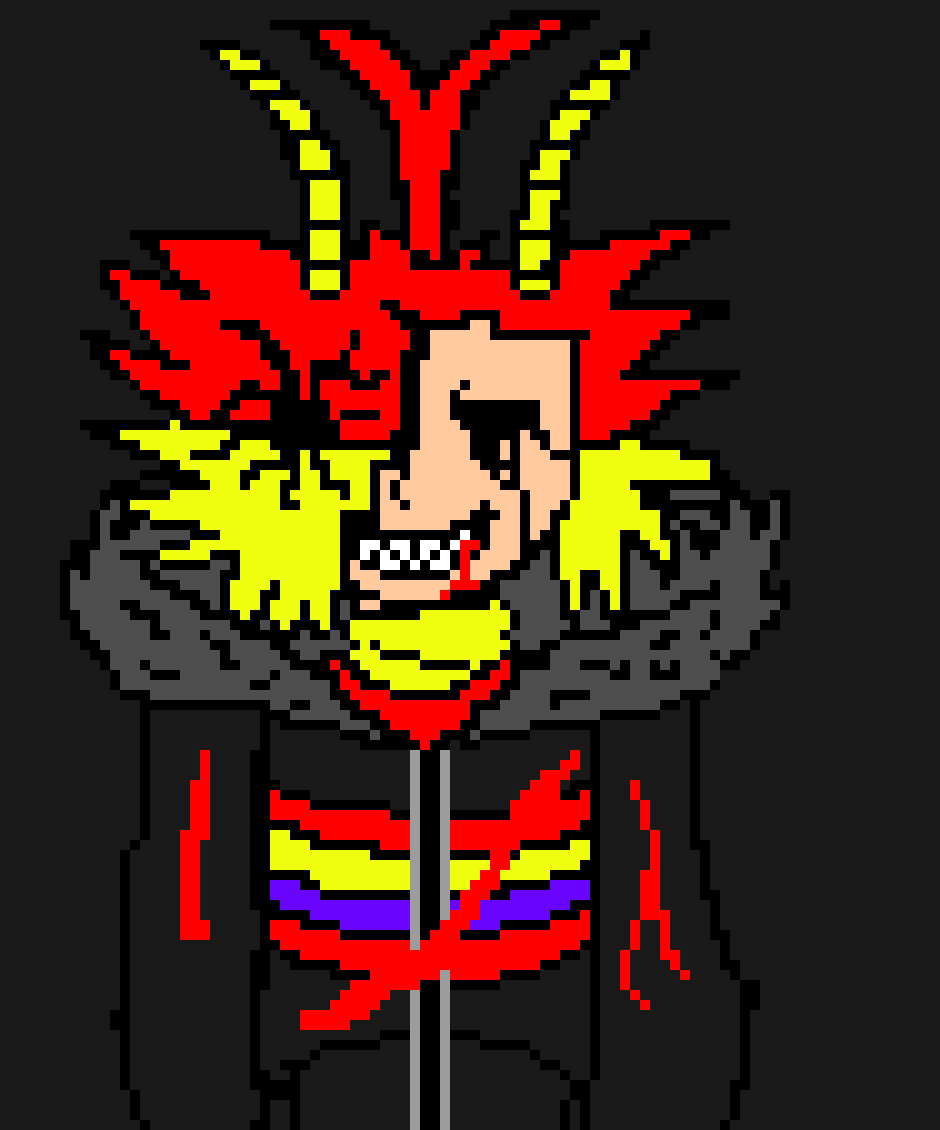 [fd2eed] (the red thing that appear on the jacket is the shirt not blood) 0?/666? HP Left*